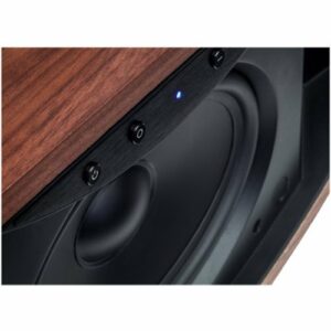 MartinLogan - Crescendo 7" 140W Powered Wireless 2-Way Speaker (Each) - Walnut