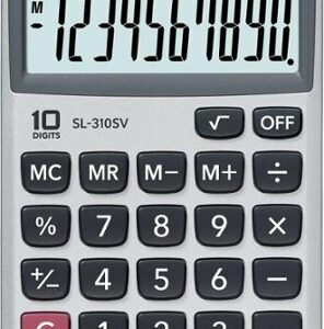 Casio - Portable Calculator - Silver