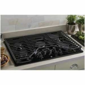 GE - 30" Gas Cooktop - Black