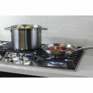 GE Profile - 36" Built-In Gas Cooktop - Stainless Steel