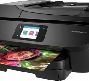 HP - ENVY Photo 7855 Wireless All-In-One Instant Ink Ready Inkjet Printer - Black