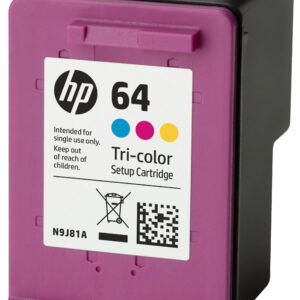 HP - 64 Standard Capacity Ink Cartridge - Tri-Color