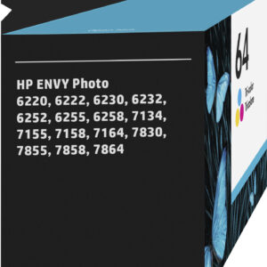 HP - 64 Standard Capacity Ink Cartridge - Tri-Color