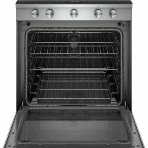 Whirlpool - 5.8 Cu. Ft. Self-Cleaning Slide-In Gas Convection Range - Stainless Steel