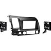 Metra - Dash Kit for Select 2006-2011 Honda Civic DIN DDIN - Gunmetal