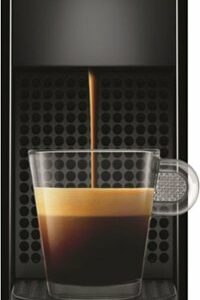 Nespresso - Essenza Mini Black by Breville with Aeroccino3 - Piano Black