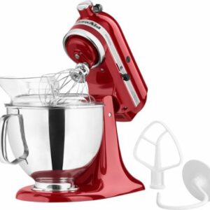 KitchenAid - Artisan Series 5 Quart Tilt-Head Stand Mixer - KSM150PSER - Empire Red