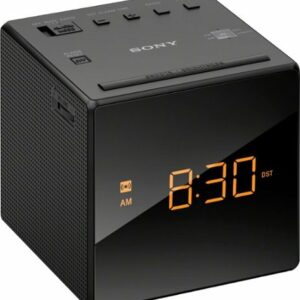 Sony - ICF-C1 Radio Alarm Clock - Black