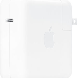 Apple - 67W USB-C Power Adapter for 13-inch MacBook Pro (2016 and later) or 14-inch MacBook Pro - White