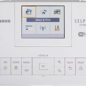 Canon - SELPHY CP1300 Wireless Compact Photo Printer - White