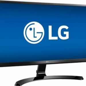 LG - 24" IPS LED 4K UHD 60Hz FreeSync Monitor (HDMI, Display Port) - Black