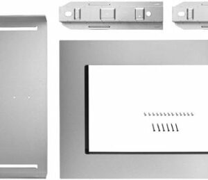 Whirlpool - 29.8" Trim Kit - Stainless Steel