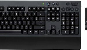 Logitech - G613 LIGHTSPEED Full-size Wireless Mechanical Romer-G Tactile Switch Gaming Keyboard with 6 Programmable G-Keys - Black