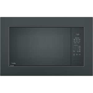 GE - 27" Built-In Microwave Trim Kit - Black