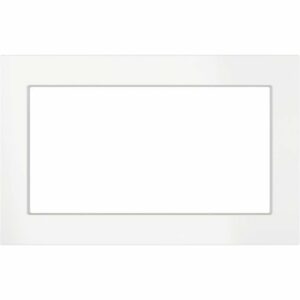 GE - Deluxe 30" Trim Kit - White on White