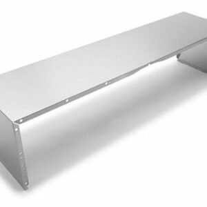 Unbranded - 48" Full Width Duct Cover - Stainless Steel