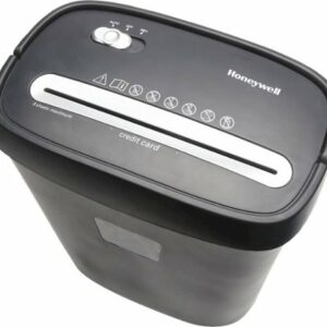 Honeywell - 8-Sheet Capacity Crosscut Paper Shredder - Black