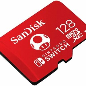 SanDisk - 128GB microSDXC UHS-I Memory Card for Nintendo Switch