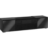 Salamander Designs - Oslo A/V Cabinet for Sony VZ1000ES Ultra-Short Throw Projector - Black Oak/Black Glass