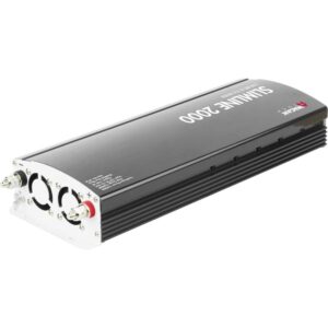 Wagan Tech - SlimLine 2000W Power Inverter - Black