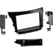 Metra - Dash Kit for Select 2016-2017 Hyundai Elantra DIN DDIN - Black