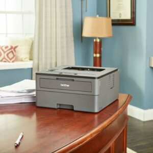 Brother - HL-L2370DW XL Wireless Black-and-White Refresh Subscription Eligible Laser Printer - Gray