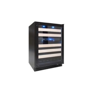 Vinotemp - 24-Inch Panel-Ready Wine Cooler - Black