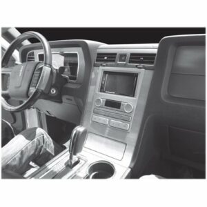 Metra - Dash Kit for Select 2007-2014 Lincoln Navigator DIN DDIN - Black