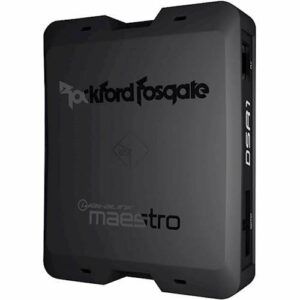 iDatalink - Maestro/Rockford Fosgate 8-Channel Interactive Signal Processor for Select Vehicles - Black