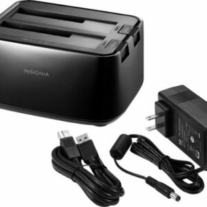 Insignia™ - 2-Bay HDD docking station