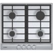 Bosch - 500 Series 24" Built-In Gas Cooktop with 4 burners - Stainless Steel