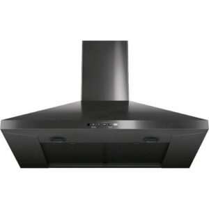 GE - 30" Convertible Range Hood - Black Stainless Steel