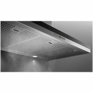 Fisher & Paykel - 30" Convertible Range Hood - Brushed Stainless Steel/Black Glass