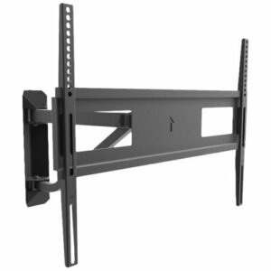 Kanto - Corner TV Wall Mount for Most 40" - 60" TVs - Extends 29.8" - Black