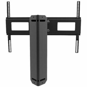 Kanto - Corner TV Wall Mount for Most 40" - 60" TVs - Extends 29.8" - Black