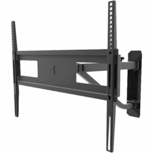 Kanto - Corner TV Wall Mount for Most 40" - 60" TVs - Extends 29.8" - Black