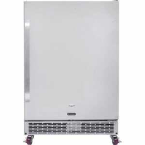 Whynter - 175-Can Beverage Cooler - Stainless Steel