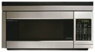 Sharp - 1.1 Cu. Ft. Convection Over-the-Range Microwave with Sensor Cooking - Stainless Steel