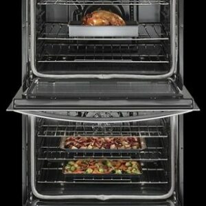 Whirlpool - 27" Built-In Electric Convection Double Wall Oven with Air Fry when Connected - Stainless Steel