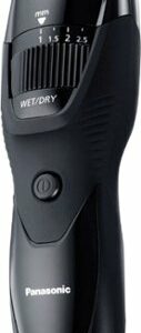 Panasonic - Rechargeable Beard/Hair Trimmer with Adjustable Trim Settings Wet/Dry – ER-GB42-K - Black