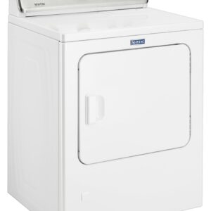 Maytag - 7 Cu. Ft. Electric Dryer with Wrinkle Control Option - White