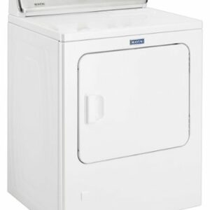 Maytag - 7 Cu. Ft. Electric Dryer with Wrinkle Control Option - White