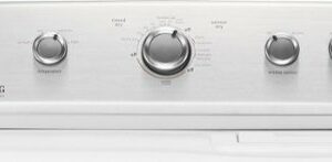 Maytag - 7 Cu. Ft. Electric Dryer with Wrinkle Control Option - White