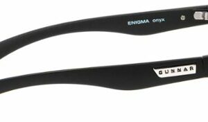 GUNNAR - Blue Light Gaming & Computer Glasses - Enigma - Onyx