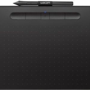 Wacom - Intuos Graphic Drawing Tablet for Mac, PC, Chromebook & Android (Medium) with Software Included (Wireless) - Black