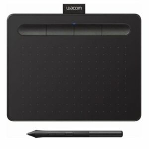 Wacom - Intuos Graphic Drawing Tablet for Mac, PC, Chromebook & Android (Small) with Software Included - Black