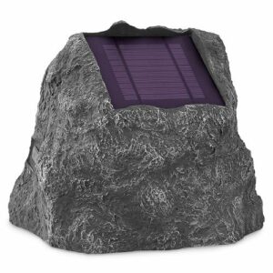 Victrola - Portable Bluetooth Solar Charging Outdoor Speakers (2-Pack) - Gray