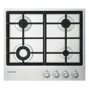 Fisher & Paykel - 23.6" Gas Cooktop - Stainless Steel