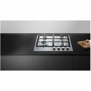 Fisher & Paykel - 23.6" Gas Cooktop - Stainless Steel