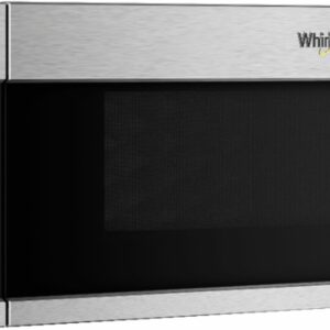 Whirlpool - 1.1 Cu. Ft. Low Profile Over-the-Range Microwave Hood Combination - Stainless Steel